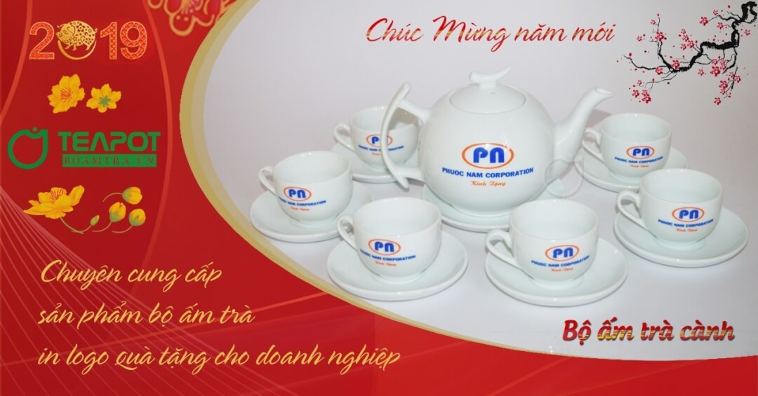 Bộ ấm trà cành- Quà tặng doanh nghiệp